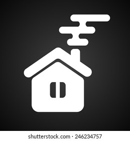 Isolated house symbol