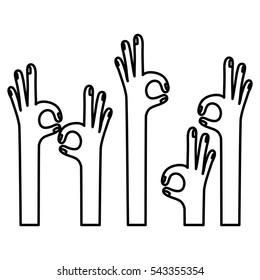 Isolated human hand design