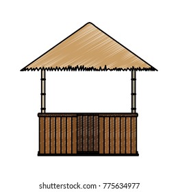 Isolated hut design