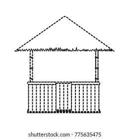 Isolated hut design