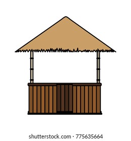 Isolated hut design