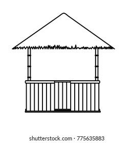 Isolated hut design
