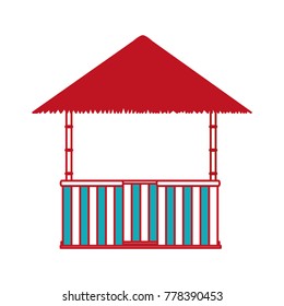 Isolated hut design