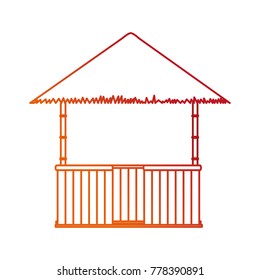 Isolated hut design