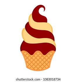 Isolated ice cream icon