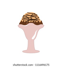Isolated ice cream icon