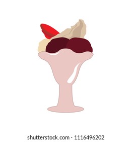 Isolated ice cream icon