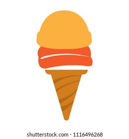 Isolated ice cream icon