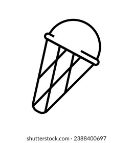 Isolated ice cream icon Vector