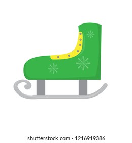 Isolated ice skates icon. Vector illustration design