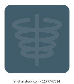 Isolated icon design of chiropractic