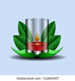 Isolated icon of a lotion flask, Spa Vector illustration