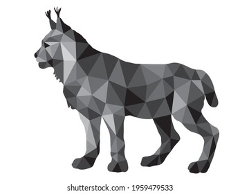 isolated image in the style of "love poly", a red unicorn jumps on a white background	
