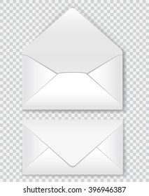 isolated, indoor and outdoor design of the mail envelope. EPS 10.