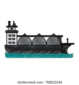 Isolated industrial ship design