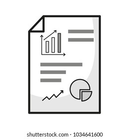 Isolated infographic design