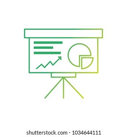 Isolated infographic design