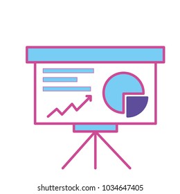 Isolated infographic design