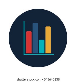 Isolated infographic design