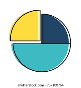 Isolated infographic design