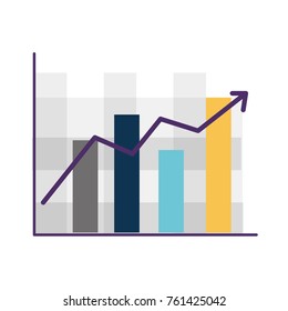 Isolated infographic design