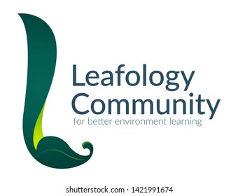 Isolated initial letter logo. Simple and clean, best for health, nature and environment company. Vector logo template.