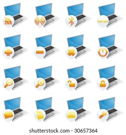 isolated internet icons