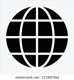Isolated Internet of Things Glyph Icons EPS 10 Free Vector Graphic