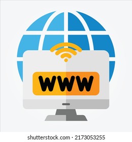 Isolated Internet of Things Icons EPS 10 Free Vector Graphic