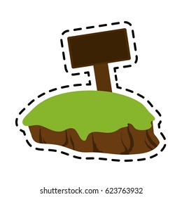 isolated island icon image 