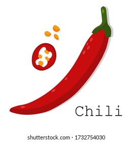 Artículos aislados. Artículos y productos que están en cada cocina. Ingredientes para los platos.
