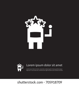Isolated Jackpot Icon. Slot Machine Vector Element Can Be Used For Slot, Machine, Jackpot Design Concept.
