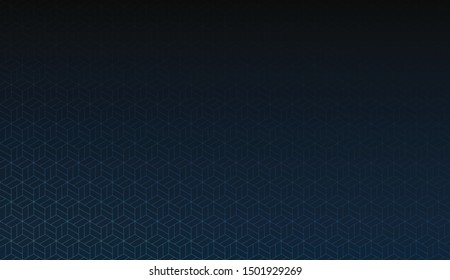 isolated japanese traditional texture vector illustration on blue black gradient background.