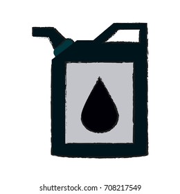 Isolated jerrycan design