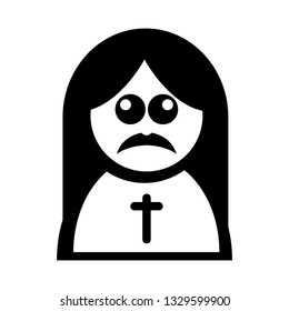Isolated Jesus icon. Holy week. Vector illustration design
