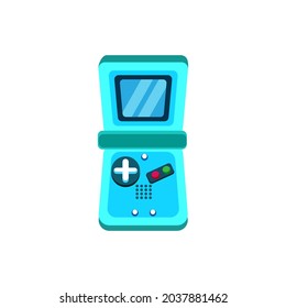 Isolated joystick with buttons and a screen Vector