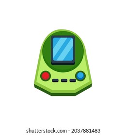 Isolated joystick with buttons and a screen Vector