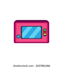 Isolated joystick with buttons and a screen Vector