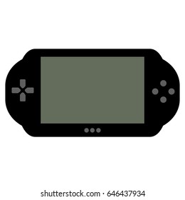 Isolated joystick on a white background, Vector illustration