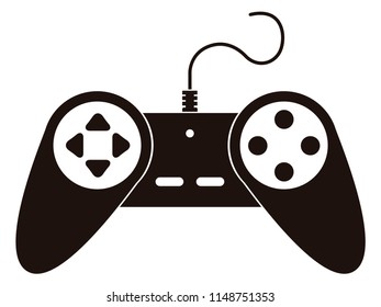 Isolated joystick toy icon