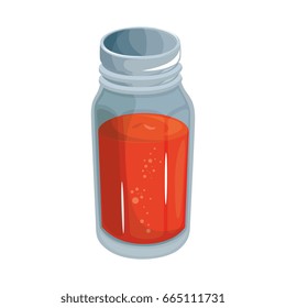 isolated juice glass