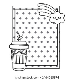 Isolated kawaii cartoon design vector illustration