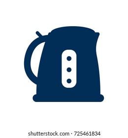 Isolated Kettle Icon Symbol On Clean Background. Vector Electric Teapot  Element In Trendy Style.