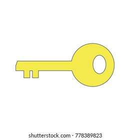 Isolated key design