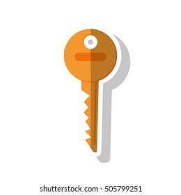 Isolated key of security system design