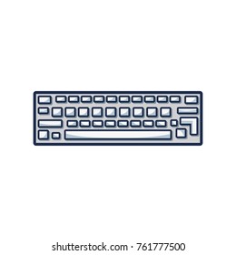 Isolated keyboard design