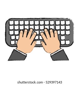 Isolated keyboard device design