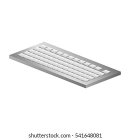 Isolated keyboard device design