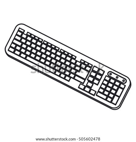 Isolated keyboard device design