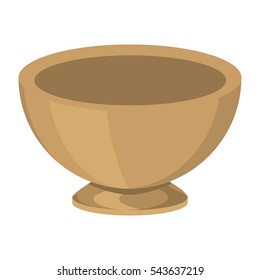 Isolated kitchen bowl design